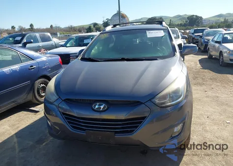 2014 Hyundai Tucson Se z USA, uszkodzony, nr VIN KM8JU3AG8EU931198